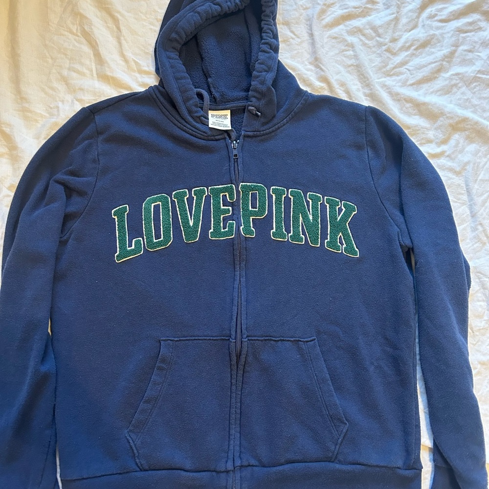 Pink Y2K women’s zip up jacket
